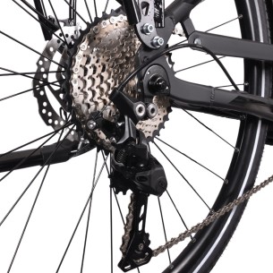 rower elektryczny trekkingowy MBM EREBUS kaseta i przerzutka Shimano Deore