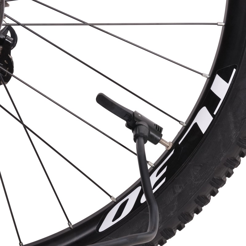 Pompka rowerowa warsztatowa z manometrem T-POWER
