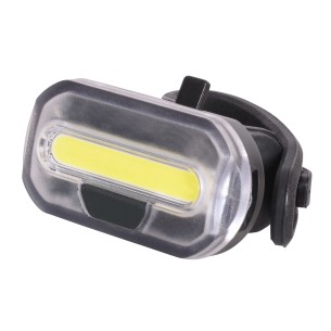 lampka rowerowa przednia, LED, białe światło, 2 x CR2032, instalacja bez narzędzi, BN94327